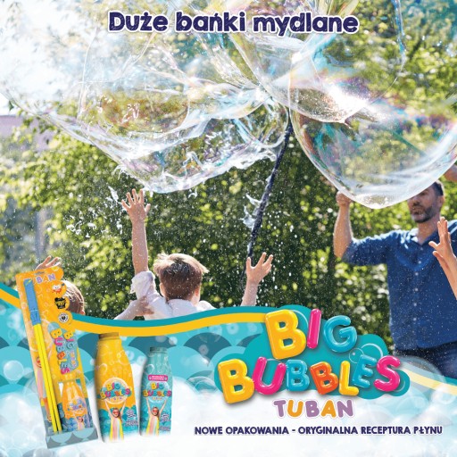 Tuban Tekuté mydlové bubliny, 1 l (TU 3602)