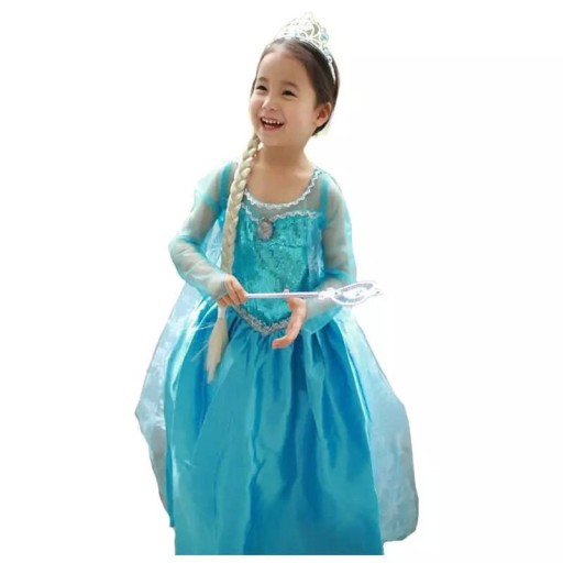 Set ELSA'S BRIT CROWN WAND TIARA GLOVES