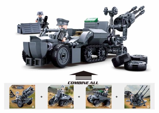 Sluban Army blokuje NEBELWERFER MISSIL LAUNCHER