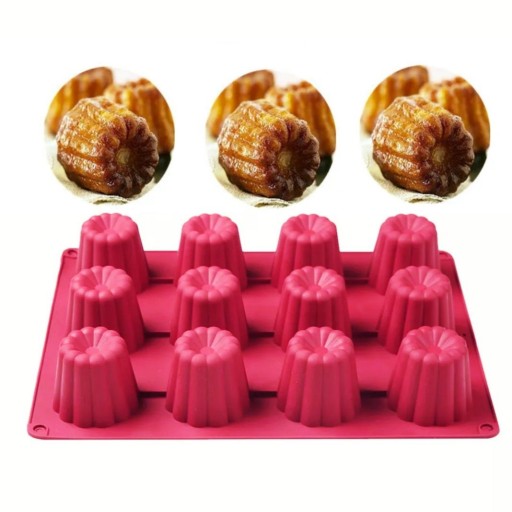 SILIKÓNOVÁ FORMA NA ŽELÉ SVIEČKY CANELE MUBBLES PANACOTTA 695