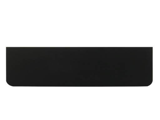 PREKRÝVANÁ NÁBYTKOVÁ ÚCHYTKA, HRANA, MAT ČIERNY KOV 6789A 128 / 148 MM