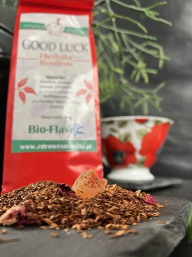 Čaj Veľa šťastia Rooibos 100g Ananás Malina Ruža