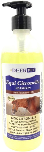 ŠAMPÓN PROTI HMYZU CITRONELLA 500ml DEER PET EXTRA CENA