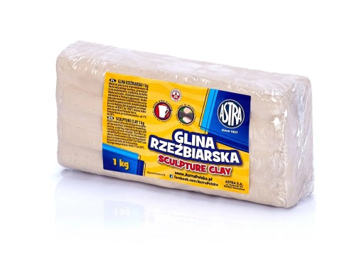 Sochárska hlina 1 kg Astra