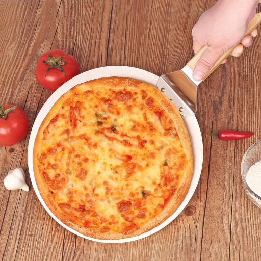 PIZZA, CHLIEB, CESTO, PLECH, OCELOVÁ LOPATKA okrúhla, 30 cm