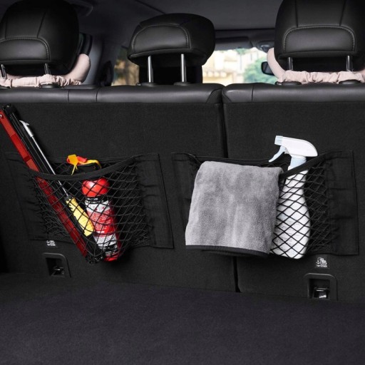 AUTO ORGANIZÁTOR SIEŤ NA VELCRO NA KUFOR AUTA 50x25