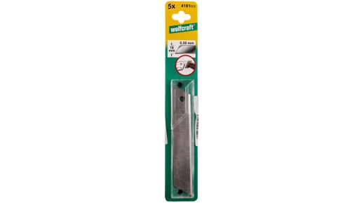 WOLFCRAFT Odlamovacie čepele 18 mm/7 segmentov. 5 ks