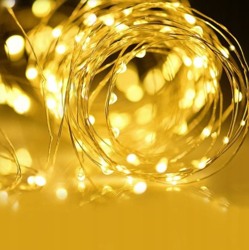 SOLAR GARLAND záhradné 100 LED drôtené svietidlá