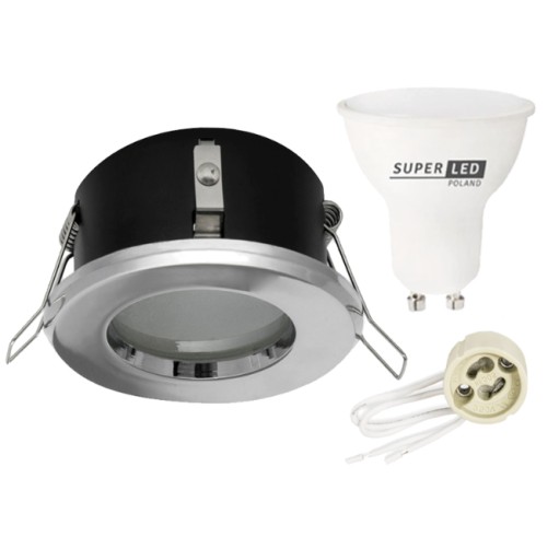 Hermetické svietidlo IP44 + LED podhľad GU10 5W