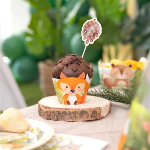 Obliečky na košíčky Forest Animals Forest Friends 6 kusov