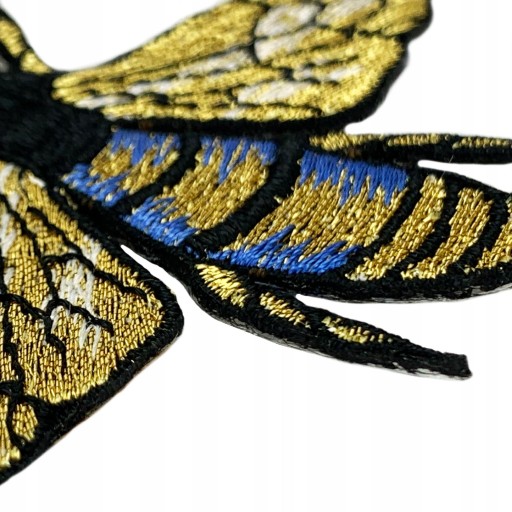 Motýlik FLY gold Bee Insect TERMO patch