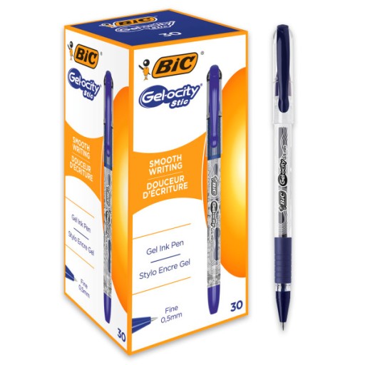 BIC GEL-OCITY STIC GEL PEN MODRÁ 1 KS