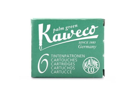 Kazety Kaweco Palm Green 6 ks.