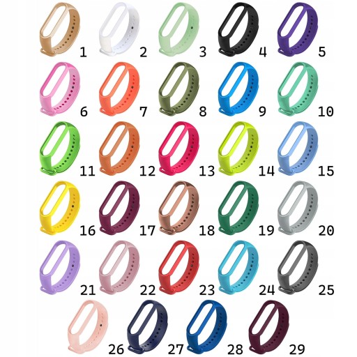 Remienok pre Xiaomi Mi Band 3/4 Silikónový náhradný remienok Burgundsko 29 FARIEB