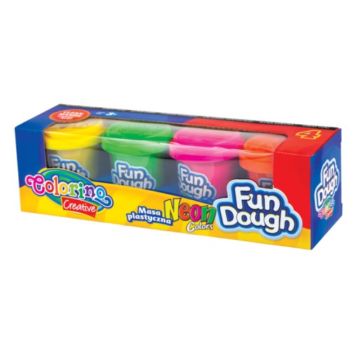 KREATÍVNA PASTA 4 FARBY COLORINO NEON
