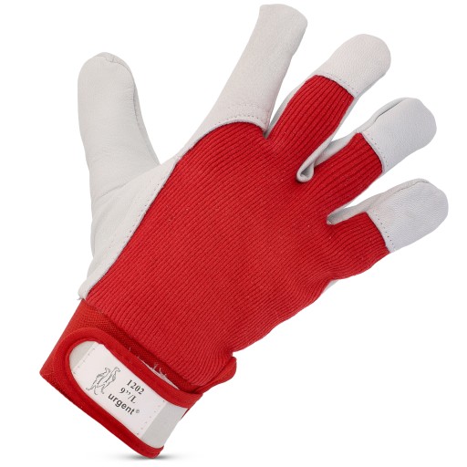 Kožené pracovné rukavice Velcro Goat Leather Strong