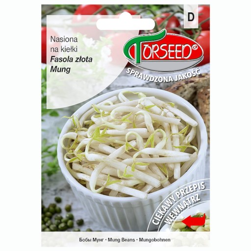 Semienka mungo fazule na klíčky 250g