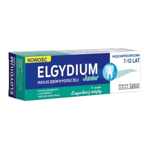 Elgydium Junior, zubná pasta 50 ml