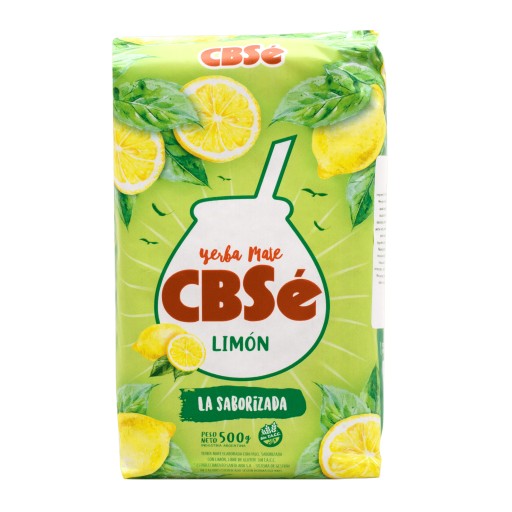 Yerba Mate CBSe Guarani Limon citrón 0,5kg 500g