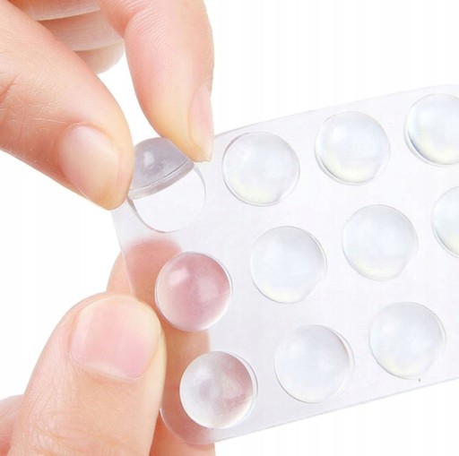 PODLOŽKY NÁBYTKOVÝCH STOLIČEK PRE OCHRANNÉ PLSTENÉ NOHY, ODVODŇOVANÉ klincom, ŠEDÉ
