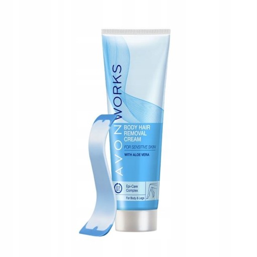 AVON WORKS Depilačný krém na citlivú pokožku 100 ml
