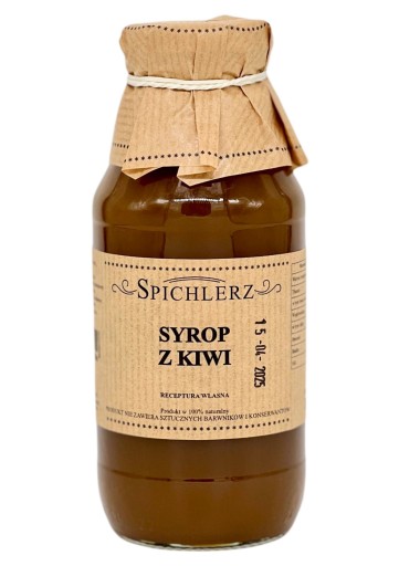 Prírodný kiwi sirup 100% 330 ml - Spichlerz