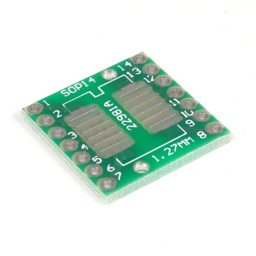 SO14 SOP14 Adaptér adaptéra SSOP14 na DIP14W