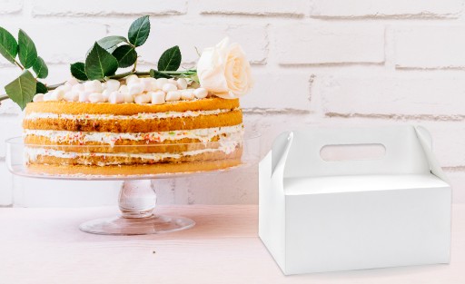 KRASIČKA BALENIE NÁDOBY NA TORTY - SPOJENIE, SVADBA, KRST - 5 KS