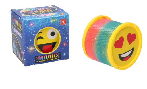 EMOTIKON trblietavá pružina so svetlom 4812