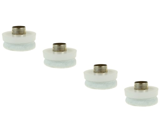 20 x klzák s kruhovou plstenou nábytkovou nohou 22 mm