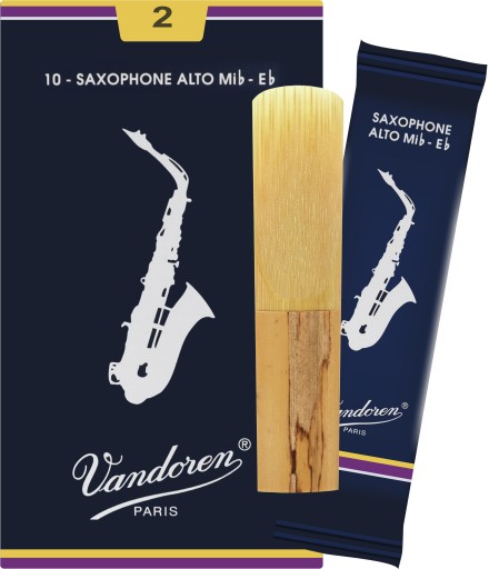 Alt saxofón jazýčkový alt 2 Vandoren Classic Blue SR212 1 ks.