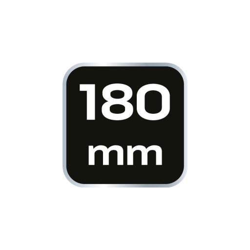 Predĺžené ohnuté kliešte 180 mm