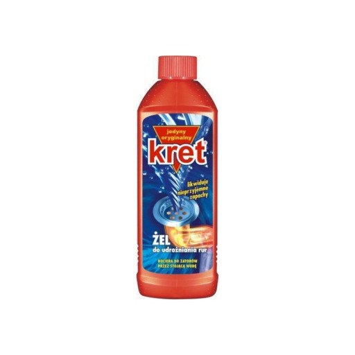 007152 - KRET - gél na odblokovanie potrubia - 500g