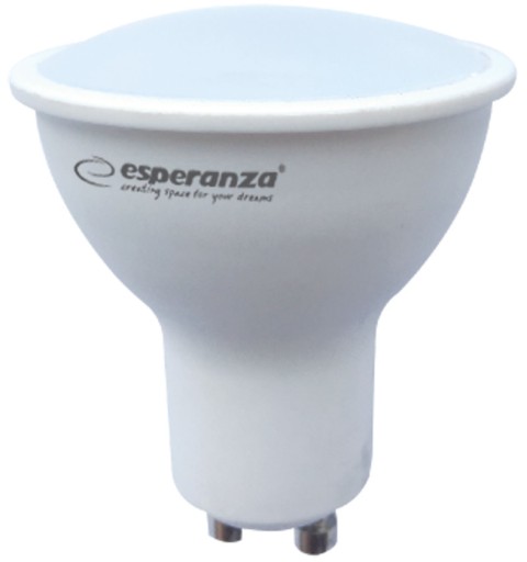 GU10 LED ŽIAROVKA, TEPLO BIELA, ÚSPORA ENERGIE, 6W