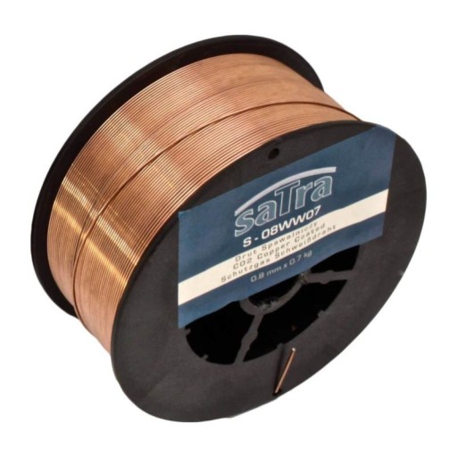 Zvárací drôt 0,8mm 1kg. Migomat MIG MAG Satra