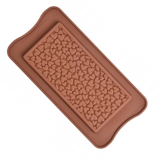 Silikónová forma na sójový vosk Chocolate Hearts