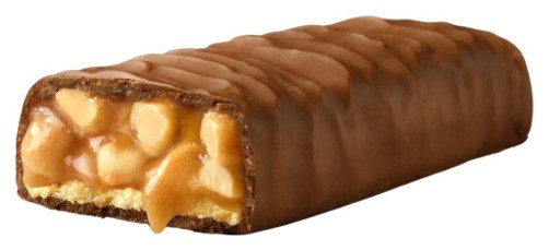Proteínová tyčinka NICKS BEZ CUKRU s orechmi a KETO karamelovou náplňou