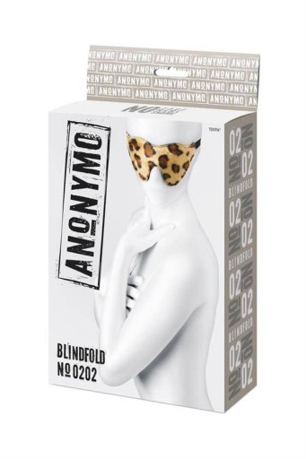 Maska na oči predátorskej - Anonymo Blindofold č. 0202