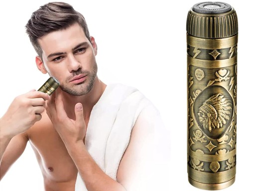 MINI SHARVER ZATRIHÁVAČ fúzov CLIMER FACE BODY PRE MUŽOV DEPILÁTOR