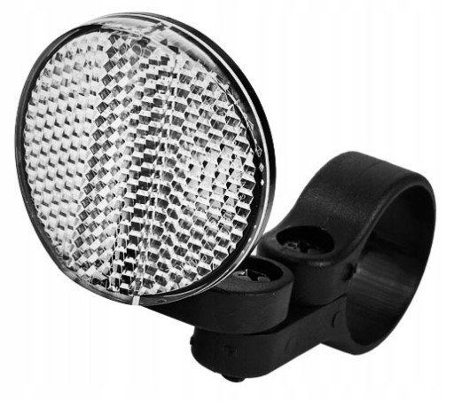 Predný reflektor Kross BIELY Objímka 31,8 mm
