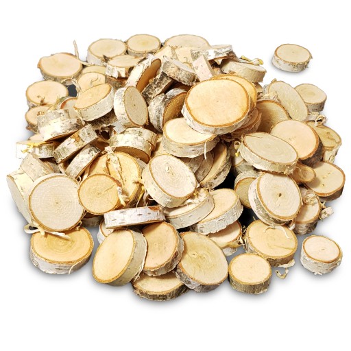 BREZOVÉ DREVO Plátky Kotúče 0,5KG 2-5CM