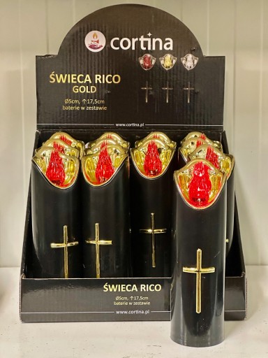 RICO SVIEČKA LED VLOŽKA EFEKT PLAMEŇA 17 cm