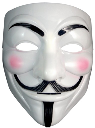 ANONYMNÁ MASKA ACTA VENDETTA PROTEST HALLOWEEN