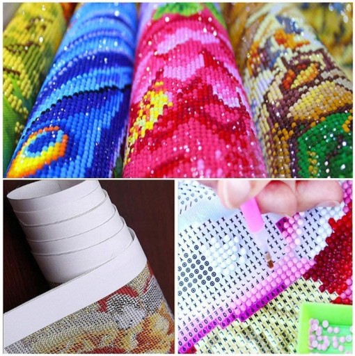 DIAMANTOVÁ VÝŠIVKA MOZAIKA 5D Kúzelná sova 30 x 40