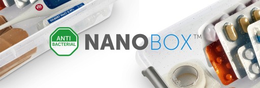 ANTIBAKTERIÁLNA NÁDOBKA S viečkom NANOBOX 6,5L
