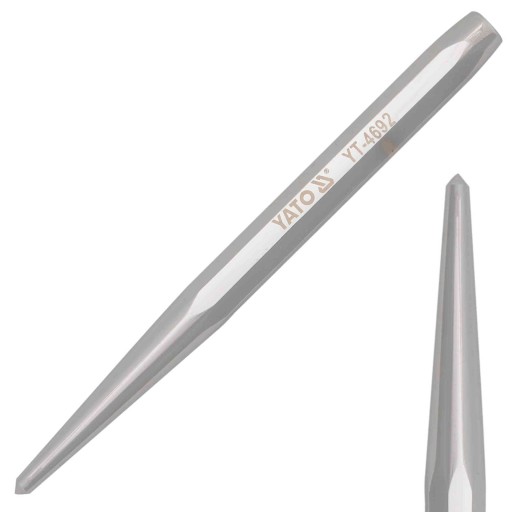 Yato Hexagonal Conical Center Center Chrome Plated 120mm YT-4692