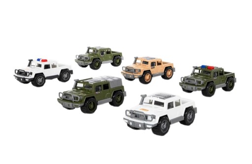 TERÉNNY JEEP POLICAJNÝ VOJENSKÝ 64172