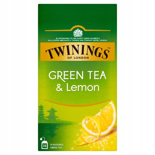 Twinings Green Lemon Tea 25 vrecúšok