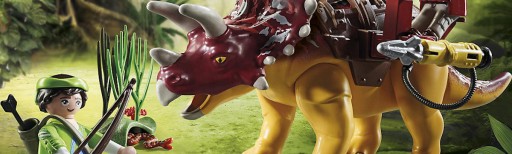 PLAYMOBIL T-REX A DINO HUNTER DUOPACK 71206