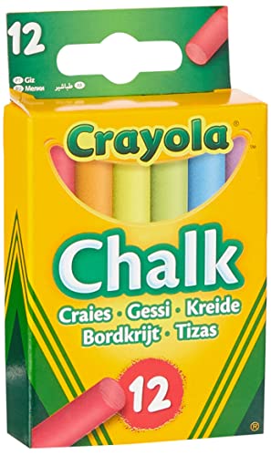 BEZPRACHOVÁ FAREBNÁ CHALK - 12 farieb